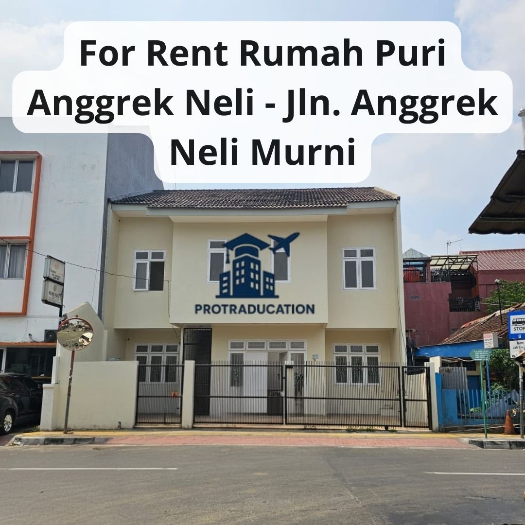 For Rent Rumah Puri Anggrek Neli - Jln. Anggrek Neli Murni